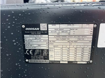 Chariot élévateur électrique Doosan B20T-7 PLUS: photos 5