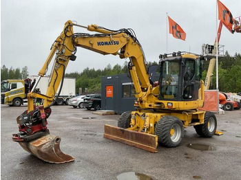 Pelle sur pneus KOMATSU PW118
