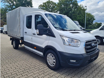 Utilitaire rideaux coulissants (PLSC), Utilitaire double cabine Ford Transit 350 DoKa Plane L3 Trend KLIMA TEMPOMAT: photos 3