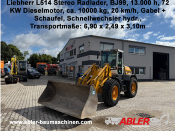Chargeuse sur pneus LIEBHERR L 514 Stereo