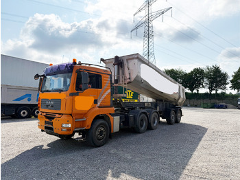 Camion benne MAN TGA 26.480 6x4 SZM mit Kippauflieger: photos 3