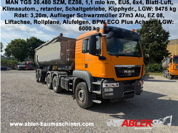 Camion benne MAN TGS 26.480