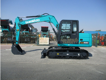 Mini pelle neuf SUNWARD SWE80E9 Mini Hydraulic Excavator: photos 5