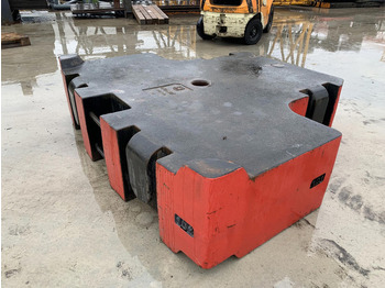 Contrepoids pour Engins de chantier Grove GMK 6400 central counterweight 10 ton: photos 3