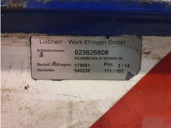 Pièces de rechange LIEBHERR
