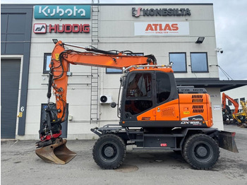Pelle sur pneus DOOSAN DX165W