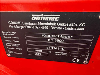 Matériel de récolte neuf Grimme KS 3600: photos 2