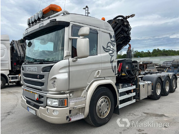 Camion ampliroll SCANIA P 410