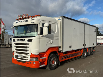Camion fourgon SCANIA R 410