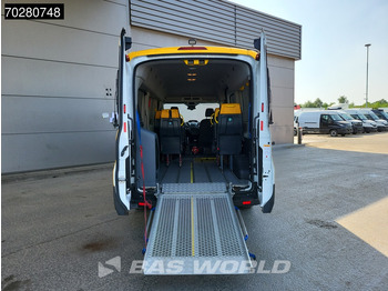 Minibus, Transport de personnes Ford Transit 130pk Personenvervoer Luchtvering Taxi L3H2 Ramp Airco Cruise Parkeersensoren Euro6 Kombi Tourer 9-zitter 9-Sitze 11m3 Airco Cru: photos 3