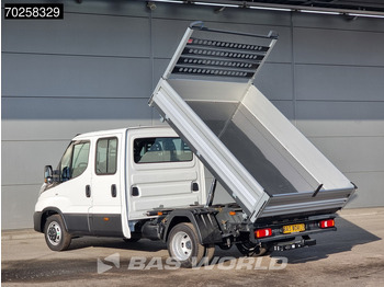 Utilitaire benne neuf Iveco Daily 35C21 3-Zijdige Kipper Dubbel Cabine 210PK 3.0L Dubbellucht 3,5t Trekhaak ACC Airco LED Camera CarPlay Euro6 Tipper Benne Kieper: photos 3
