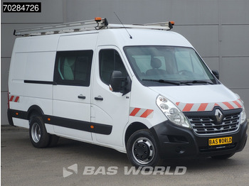 Fourgon utilitaire Renault Master 130pk Dubbel Cabine Dubbellucht L3H2 3,5t Trekhaak Airco Cruise Imperiaal Werkplaatsinrichting Euro6 DC Doka Mixto 8m3 Airco Trekhaak: photos 2