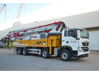 Camion pompe XCMG Official HB58V Cement Pump Machine 58m Used Concrete Pump Truck with Factory Price: photos 2