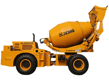 XCMG Official SLM2600S 2.5 Cubic Meter Portable Diesel Concrete Self Loading Mixer - Bétonnière: photos 1 XCMG Official SLM2600S 2.5 Cubic Meter Portable Diesel Concrete Self Loading Mixer - Bétonnière: photos 1
