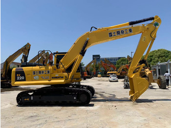 Pelle sur chenille Komatsu Excavator PC220 Good Condition 22 ton Digger: photos 2