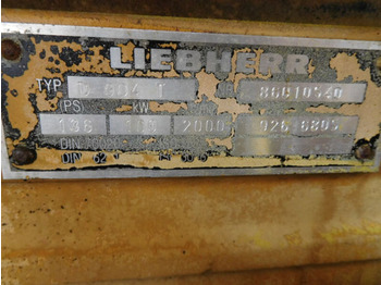 Moteur LIEBHERR