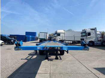 Semi-remorque porte-conteneur/ Caisse mobile D-Tec CT-43-04D VCC-05 Combitrailer / 4 Axles / 1x Lift Axle: photos 5