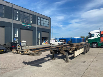 Semi-remorque porte-conteneur/ Caisse mobile Schmitz Cargobull SCF 24 Chassis / SAF + Disc / 2x Extendable / Lift Axle: photos 4