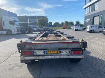 Semi-remorque porte-conteneur/ Caisse mobile Schmitz Cargobull SCF 24 Chassis / SAF + Disc / 2x Extendable / Lift Axle: photos 2