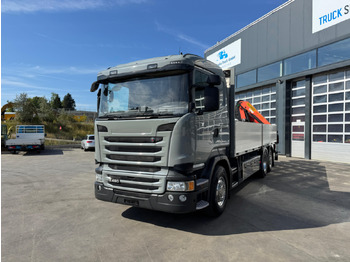 Camion grue SCANIA R 490