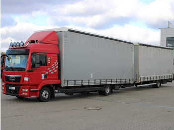 Camion à rideaux coulissants MAN TGL 12.250