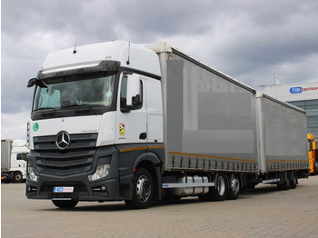 Camion à rideaux coulissants MERCEDES-BENZ Actros 2542