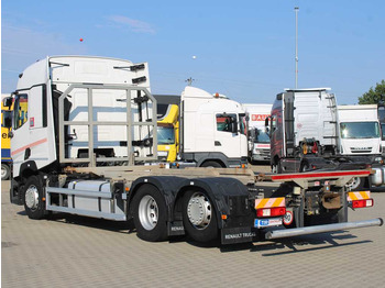 Camion porte-conteneur/ Caisse mobile Renault T460, EURO 6, BDF, LIFT AXLE, AIR SUSPENSION: photos 4 Camion porte-conteneur/ Caisse mobile Renault T460, EURO 6, BDF, LIFT AXLE, AIR SUSPENSION: photos 4