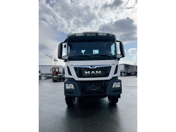 Camion benne, Camion grue MAN TGS 26.430 6x4 3-Seitenkipper,  HMF 2020K-RC Heckkran abnehmbar,: photos 2