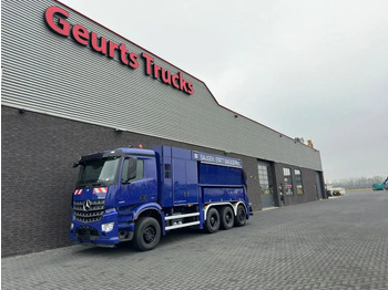 Camion hydrocureur Mercedes-Benz Arocs 3251 8X4 RSP ESE 6 RD 8000 SAUGBAGGER/SUCT: photos 2