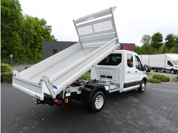 Utilitaire benne FORD TRANSIT TIPPER DOUBLE CABIN DOKA 6 SEATS CRUISE CONTROL AIR CONDITIONING TWIN WHEELS  170HP: photos 3