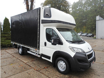 Utilitaire rideaux coulissants (PLSC) Peugeot BOXER PRITSCHE PLANE 8 PALLETS WEBASTO  A/C: photos 4
