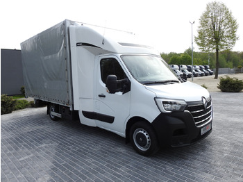 Utilitaire rideaux coulissants (PLSC) RENAULT MASTER TARPAULIN 10 PALLETS WEBASTO CRUISE CONTROL AIR CONDITIONING LED LIGHTS PNEUMATICS  165HP: photos 4