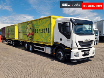 Camion pour le transport de boissons Iveco Stralis 420 / Ldbw / Lenkachse (KOMPLETT): photos 3