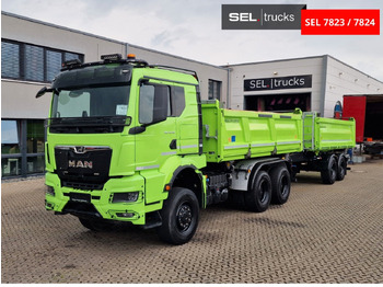 Camion benne MAN TGS 33.510 6x6 BL CH /Dreiseitenkipper /6x6 / 6D: photos 4
