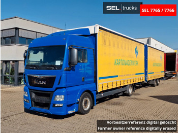 Camion à rideaux coulissants MAN TGX 18.440