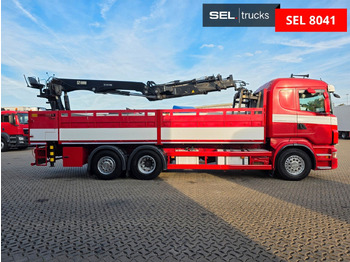 Camion grue Scania R400 LB6X2*4HNB / Retarder / HIAB / Lenkachse: photos 4