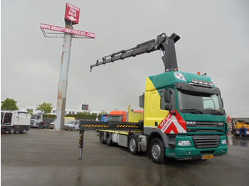 Camion plateau, Camion grue DAF FAD 85-460 8X4: photos 2