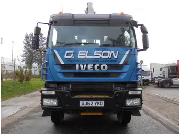 Camion benne, Camion grue Iveco AD340T36 8X4: photos 2