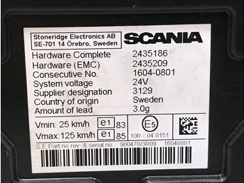 Panel de instrumentos pour Camion Scania R-Serie Instrumentenpaneel Scania 1900491: photos 3