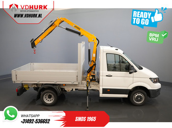 Pick-up Volkswagen Crafter 50 165 pk Effer 352S Kraan/ Crane/ Kran/ Autokran/ PTO/ Open laadbak/ Dubbel Lucht: photos 4