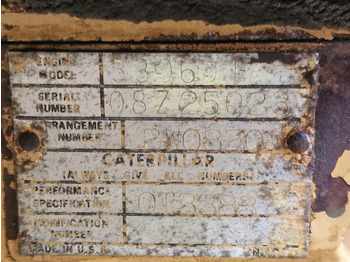 Moteur pour Engins de chantier Caterpillar 3306DI Grader Spec Engine (Plant): photos 2