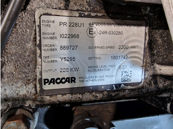 Moteur pour Camion DAF CF PR228 U1 Refuse Spec Engine (Truck): photos 2