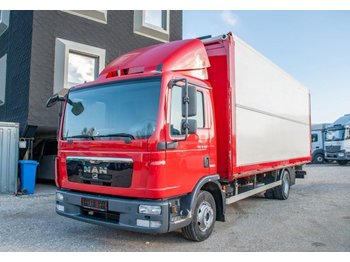 Camion à rideaux coulissants MAN TGL 12.180 4x2 BL Pritsche Wingliner Aufbau Bär 1000KG: photos 1