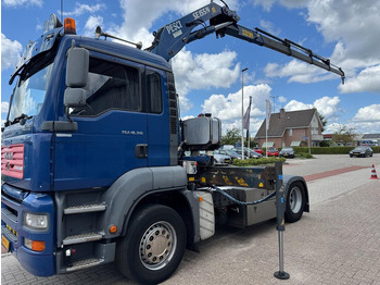 Tracteur routier MAN TGA 18.310, Crane Pesci SE155N/4, Manual Kran, Grua, Grue, Kraan: photos 5