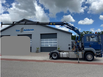 Tracteur routier MAN TGA 18.310, Crane Pesci SE155N/4, Manual Kran, Grua, Grue, Kraan: photos 2