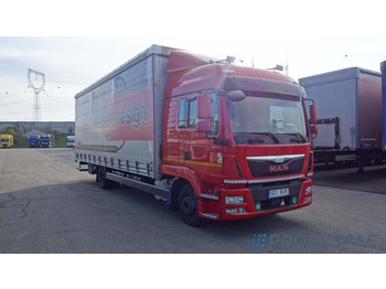 Camion à rideaux coulissants MAN TGL 12.250