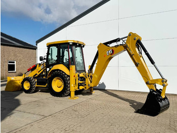 Tractopelle neuf Cat 424 4WD - Hammer Lines / Airco / Side Shift: photos 2