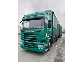 Camion à rideaux coulissants SCANIA R 410