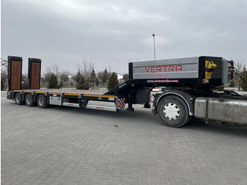 Semi-remorque surbaissé neuf Vertra 3-Achs Tieflader verbreiterbar Liftachse NEU: photos 5