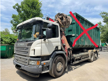 Camion porte-conteneur/ Caisse mobile SCANIA P 410